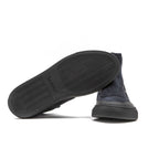 Mr&Mrs Italy Blue Leather Womens Ankle Boot