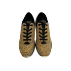 Borbonese Beige Leather Women Sneaker