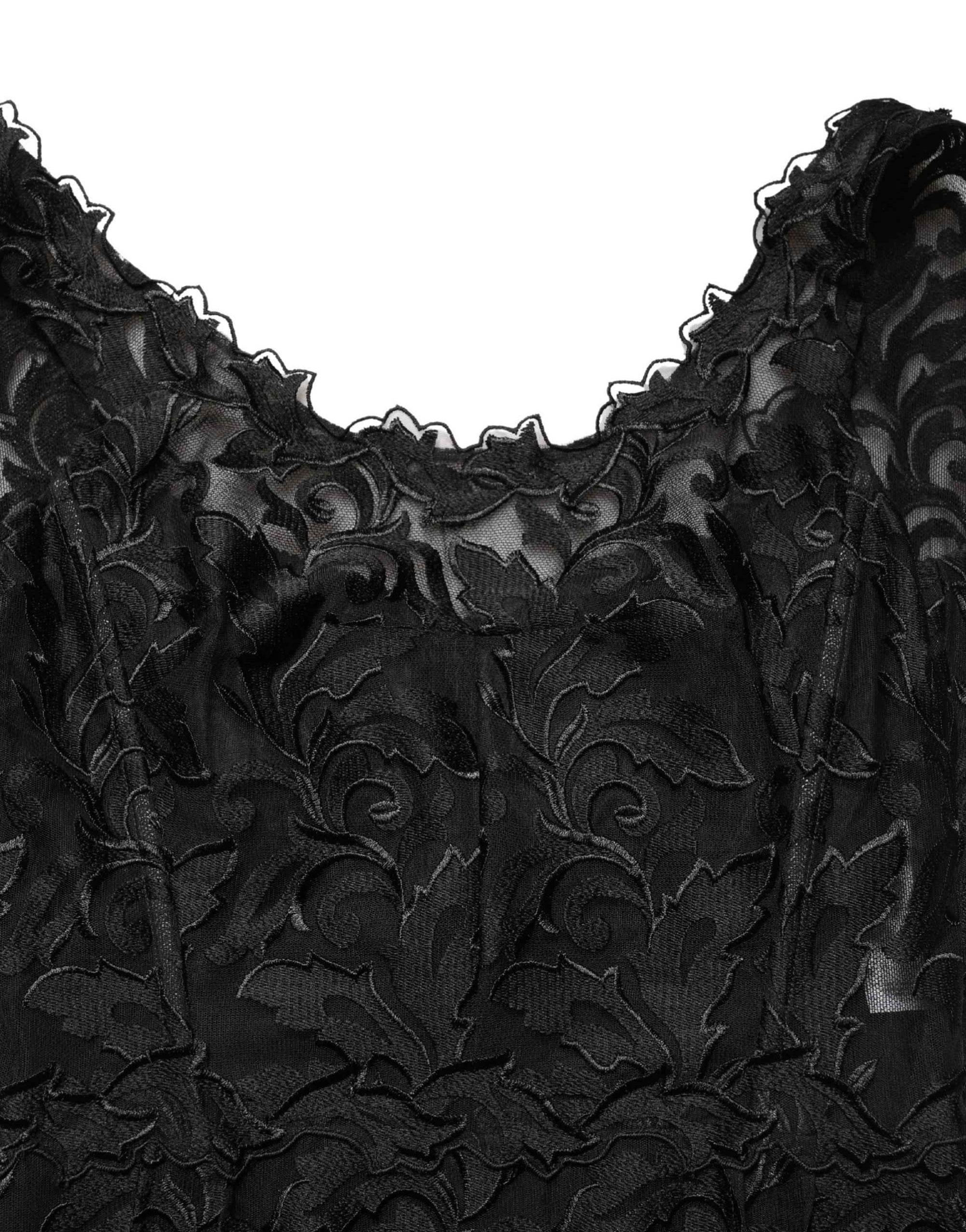 Dolce & Gabbana Black Floral Lace Evening Long Gown Dress