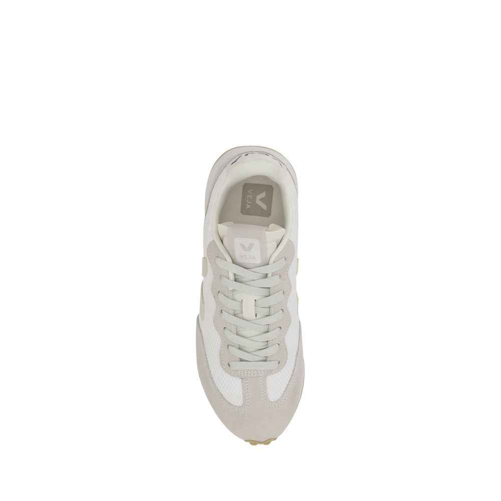 Veja White Calf Leather Bos Taurus Sneakers