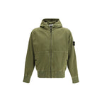 Stone Island Bicolor Cotton Shell Jacket
