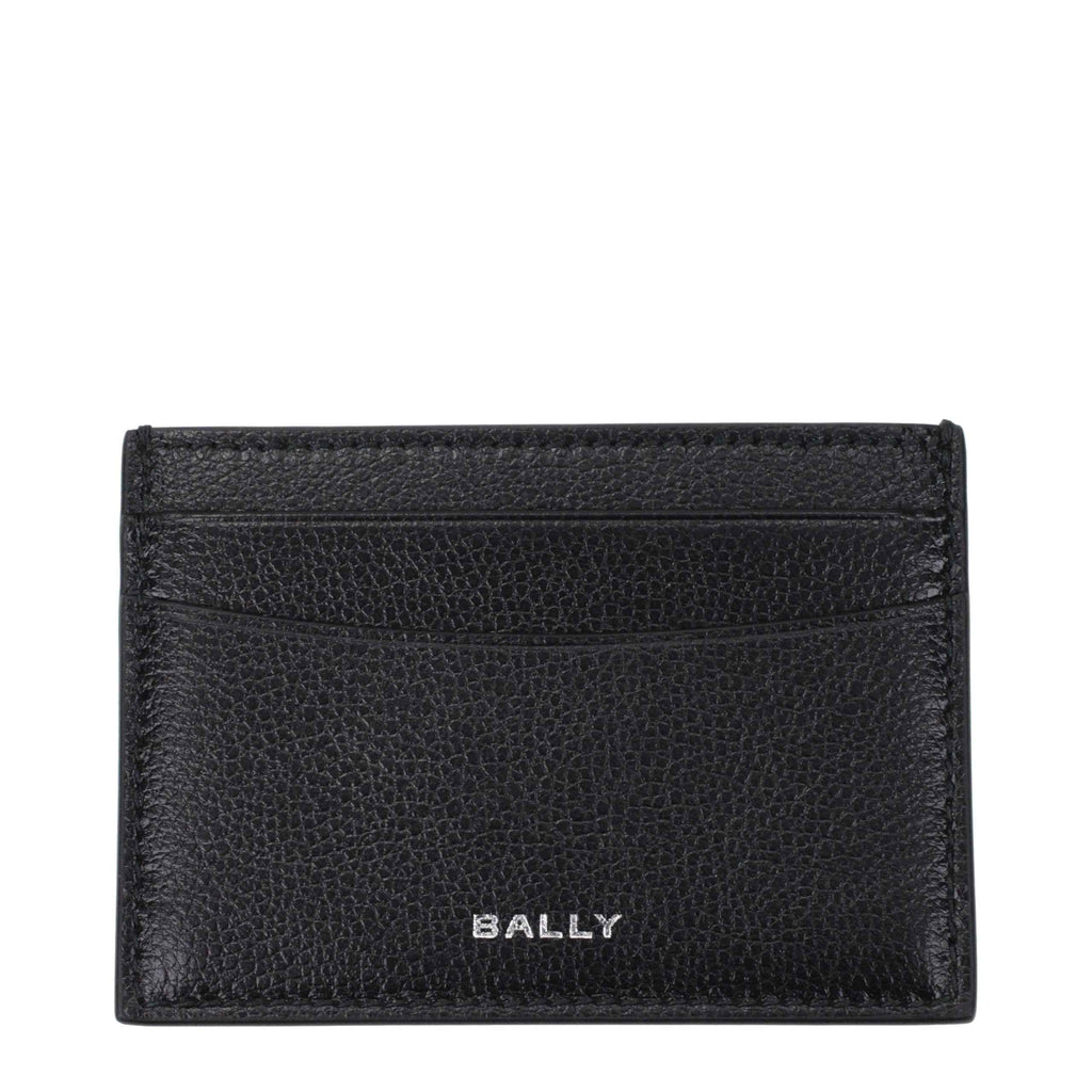 Bally Black Leather Cardholder