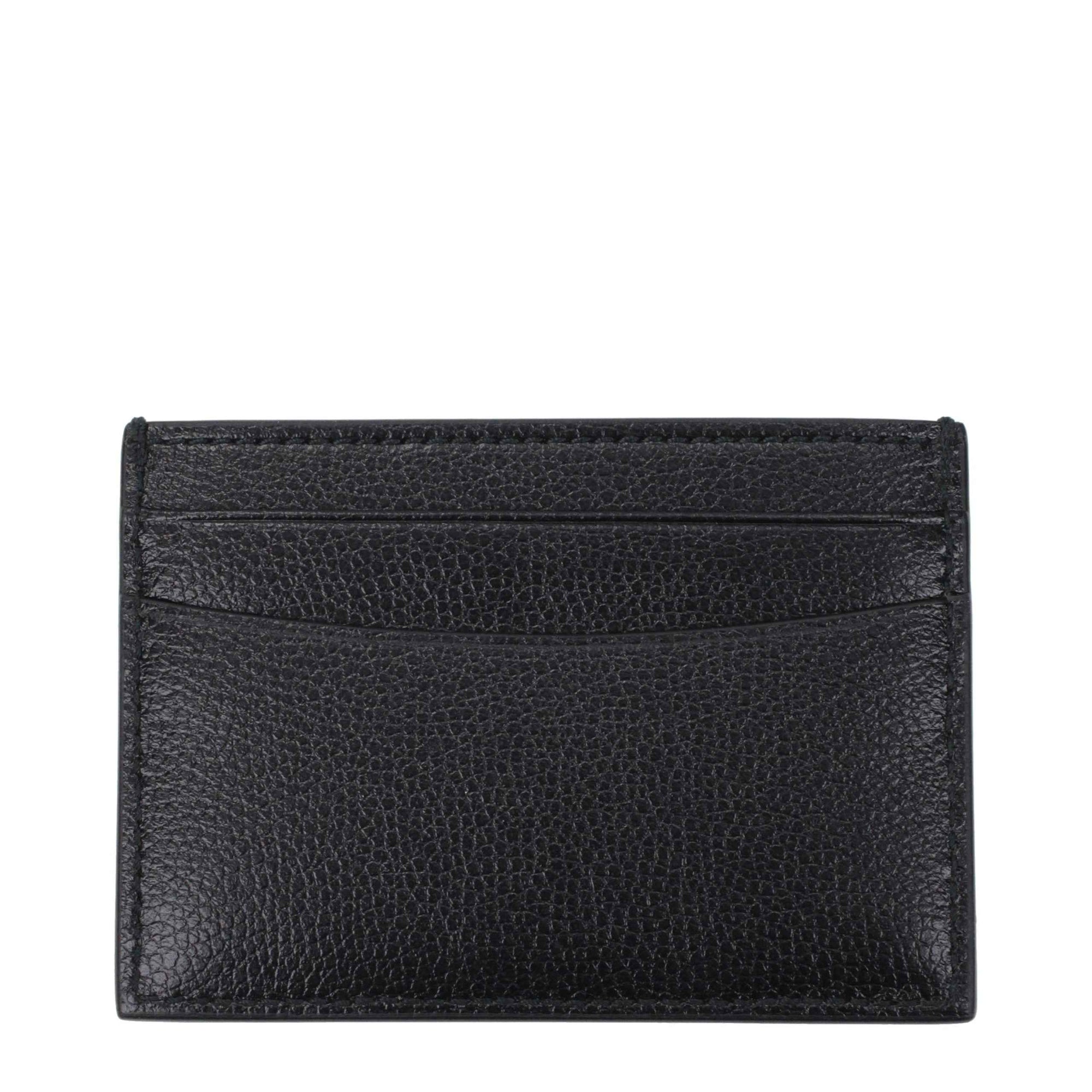 Bally Black Leather Cardholder