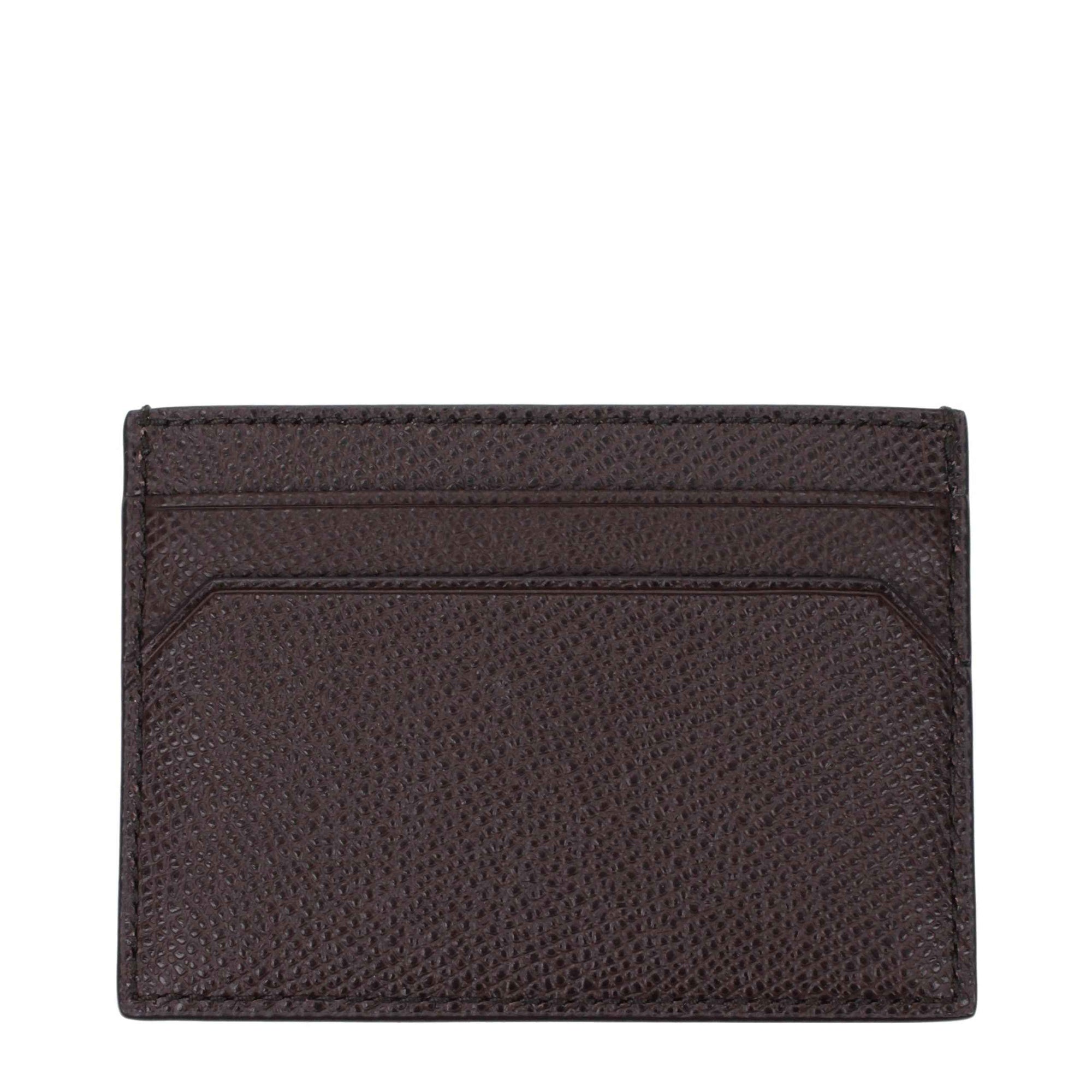 Bally Brown Leather Cardholder