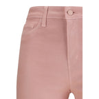 L'Agence Multicolor Cotton Flared Pants