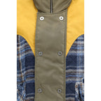 MARBELL Blue Polyamide Sleeveless Jacket