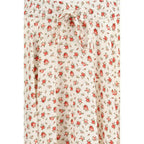 Dolce & Gabbana Multicolor Silk Midi Skirt