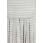 Thom Browne Gray Cotton Casual Dress
