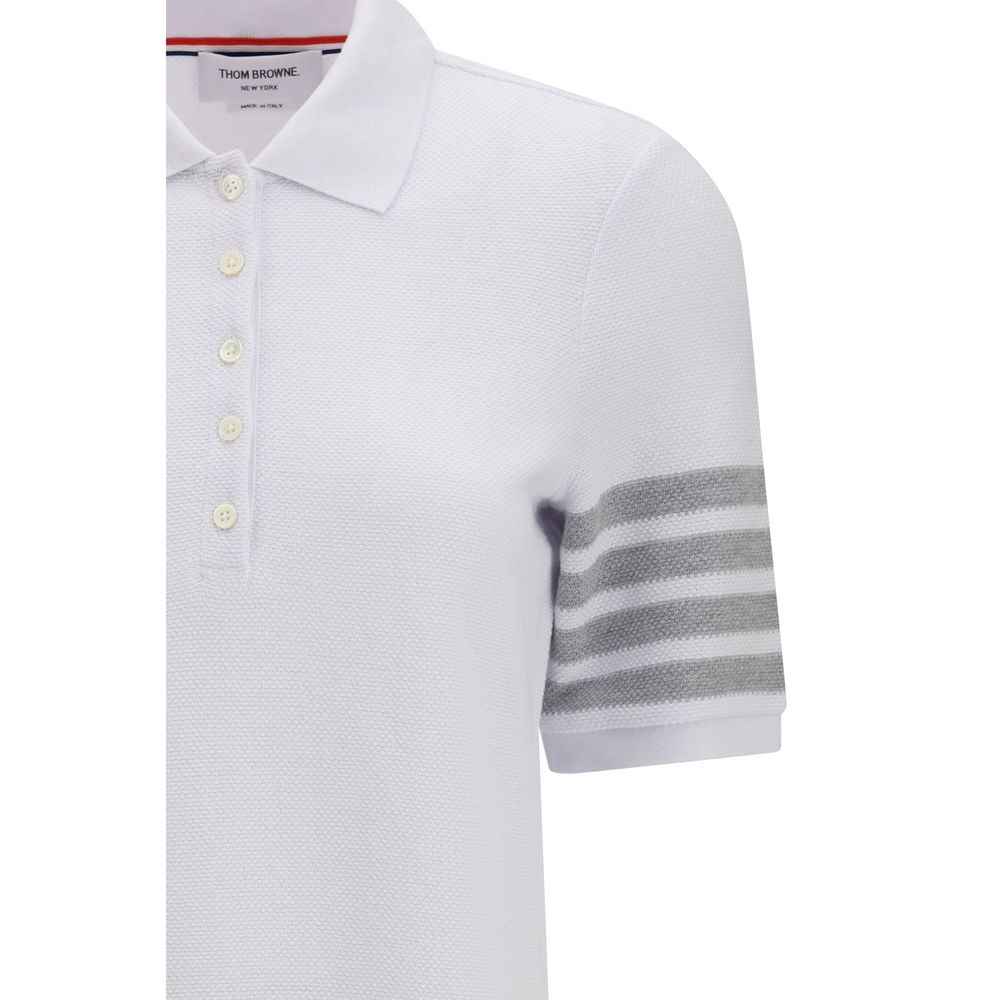 Thom Browne White Cotton Casual Dress