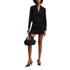 Karl Lagerfeld Black Polyester Blazer