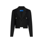 Karl Lagerfeld Black Polyester Blazer