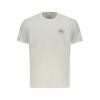 Calvin Klein White Cotton Men T-Shirt
