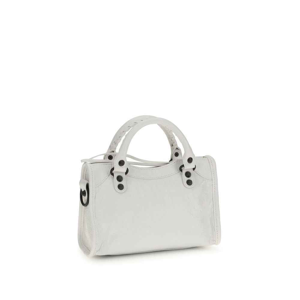 Balenciaga White Lamb Ovis Aries Aries Handbag