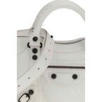 Balenciaga White Lamb Ovis Aries Aries Handbag