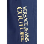 Versace Jeans Blue Cotton Bermuda Shorts