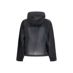 Y-3 Black Cotton Shell Jacket