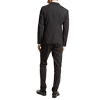 Dsquared² Black Elastane Two-Piece Suit