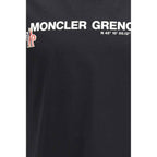 Moncler Grenoble Black Cotton Sportswear