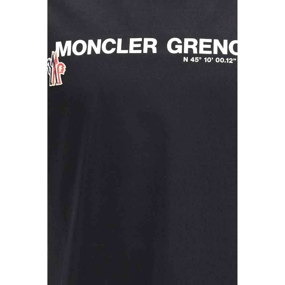 Moncler Grenoble Black Cotton Sportswear