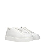 Church's White Leather Low Top Sneakers