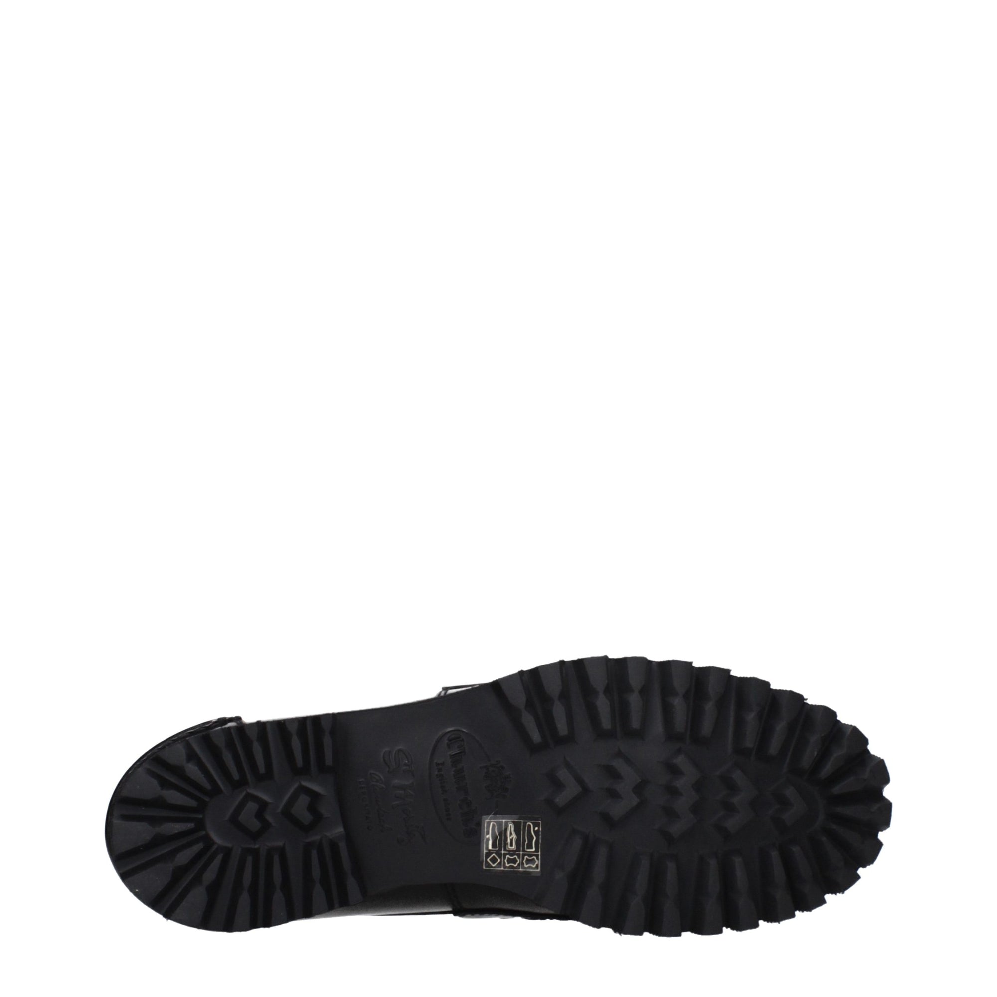 Church's Black Leather Slip-On Loafers