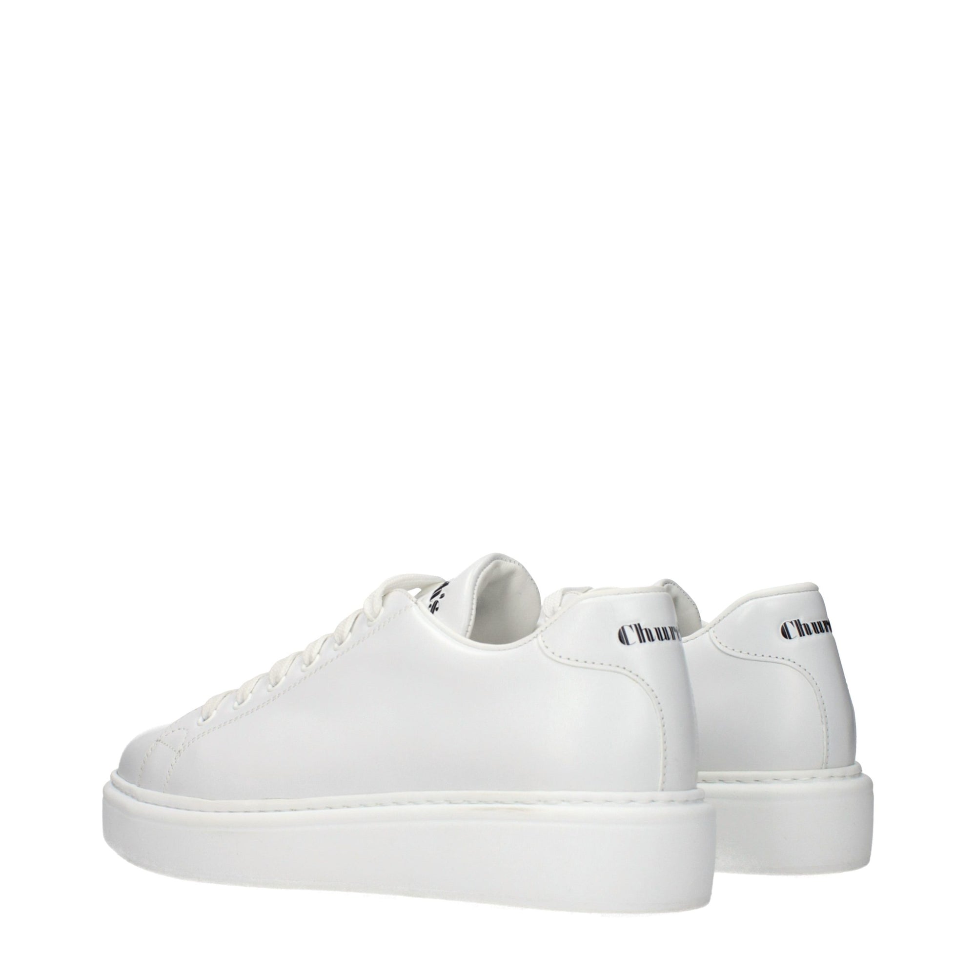 Church's White Leather Low Top Sneakers