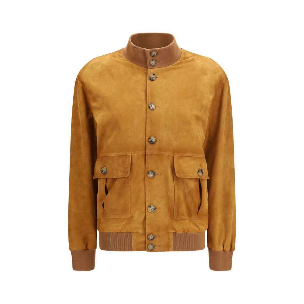 Valstar Brown Goatskin Bomber