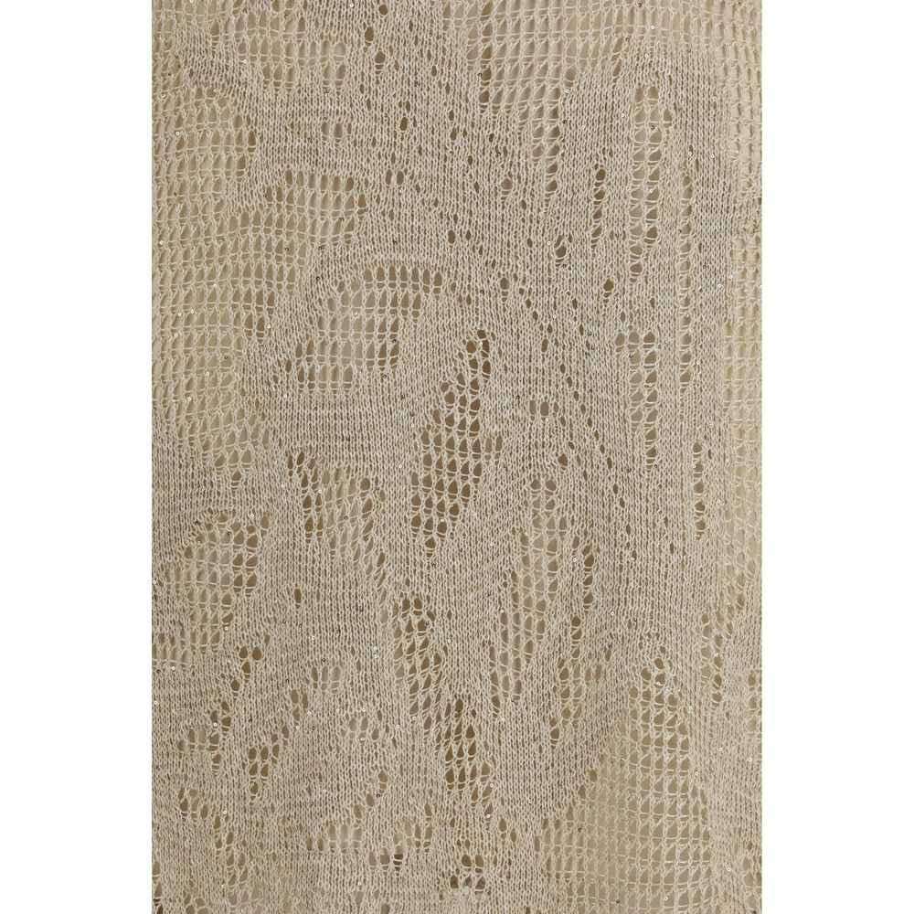 Brunello Cucinelli Beige Linen Casual Dress