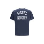 Diesel Blue Cotton T-Shirt