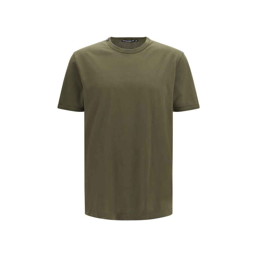 Dolce & Gabbana Bicolor Cotton T-Shirt