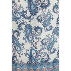 Etro Blue Cotton Pattern Shirt