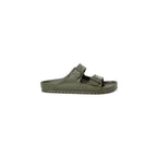 Birkenstock Green Plastic Flat Sandals