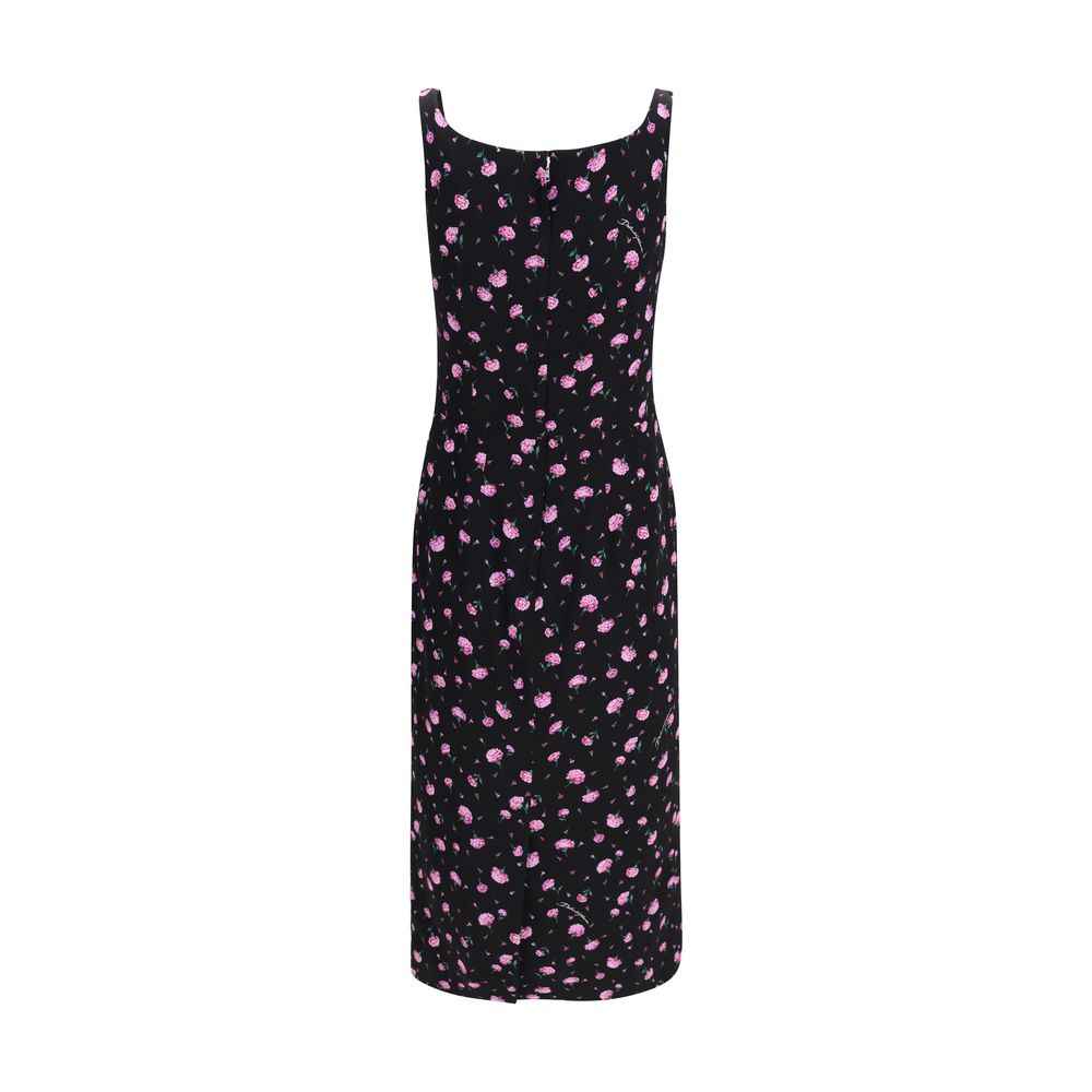 Dolce & Gabbana Multicolor Silk Casual Dress