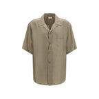 Saint Laurent Multicolor Silk Pattern Shirt