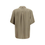 Saint Laurent Multicolor Silk Pattern Shirt