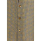 Saint Laurent Multicolor Silk Pattern Shirt