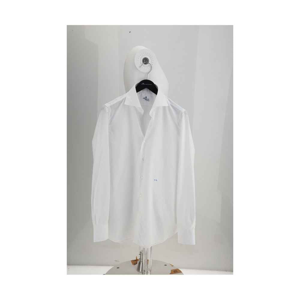 Finamore White Cotton Shirt