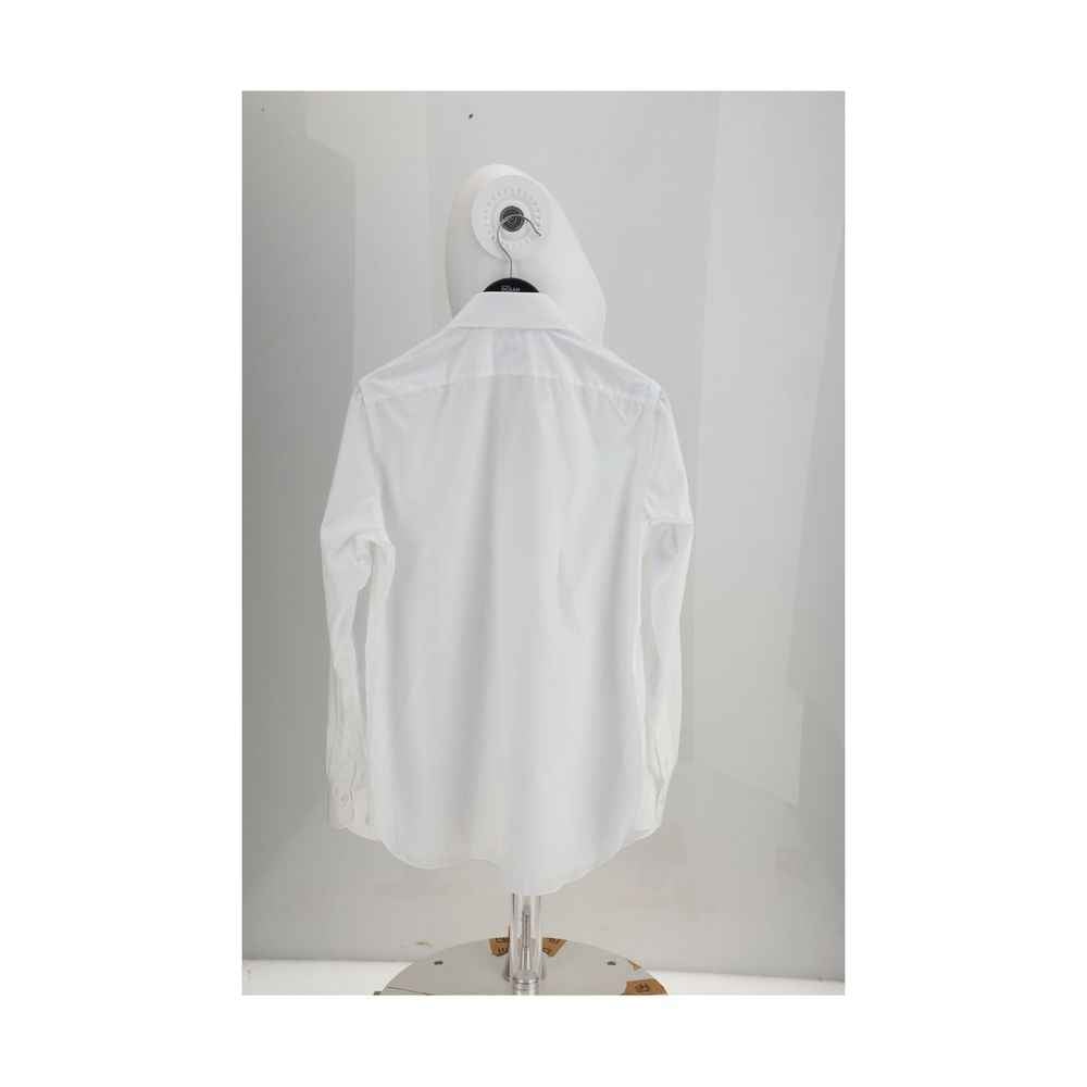 Finamore White Cotton Shirt