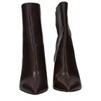 Stuart Weitzman Brown Leather Ankle Boots