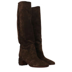 Casadei Brown Leather Boots