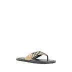 Burberry Multicolor Polyamide Flip-Flop Sandals