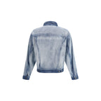Diesel Blue Cotton Denim Jacket