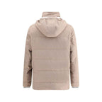 Brunello Cucinelli Beige Cashmere Full-Length Jacket