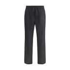 Dolce & Gabbana Gray Wool Oves Aries Casual Pants