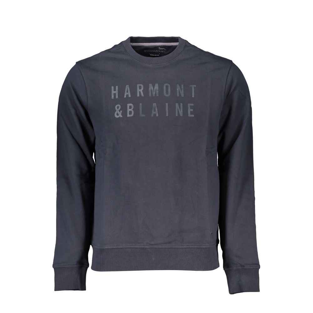Harmont & Blaine Blue Cotton Men's Sweatshirt