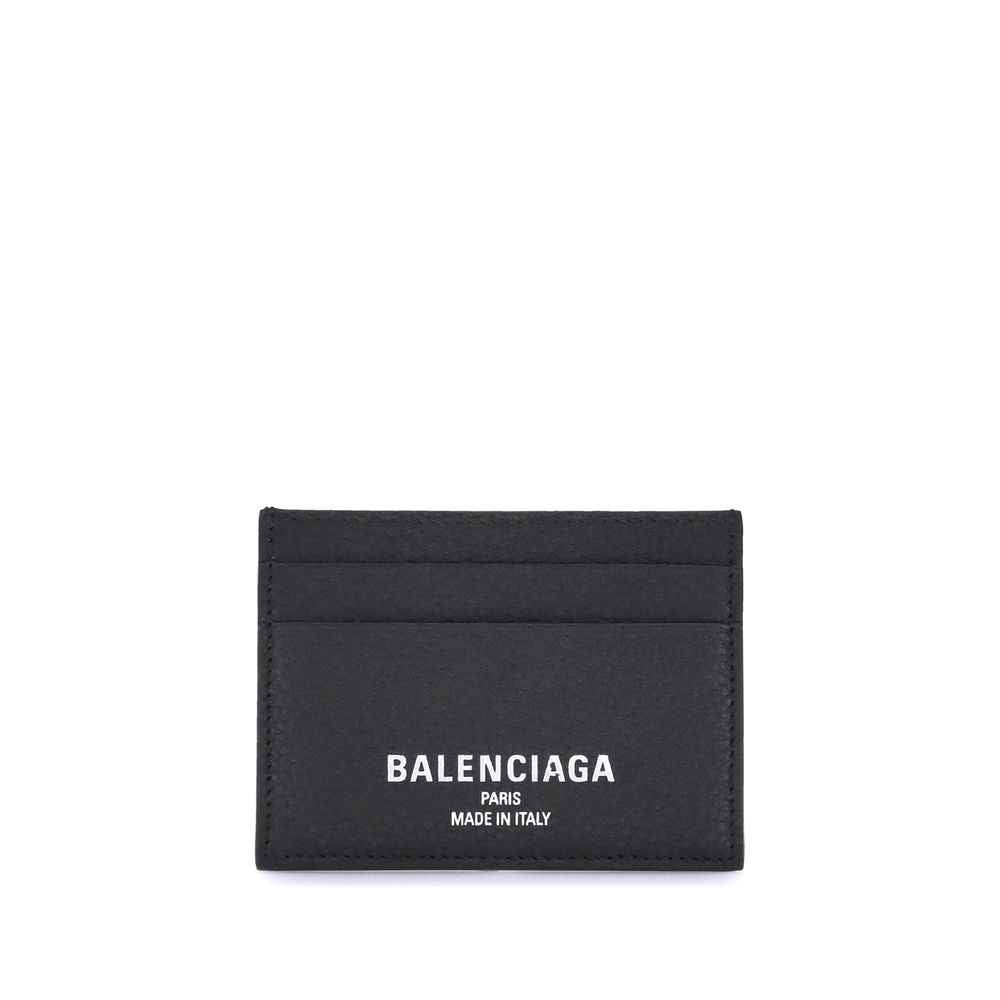 Balenciaga Black Lamb Ovis Aries Aries Wallet