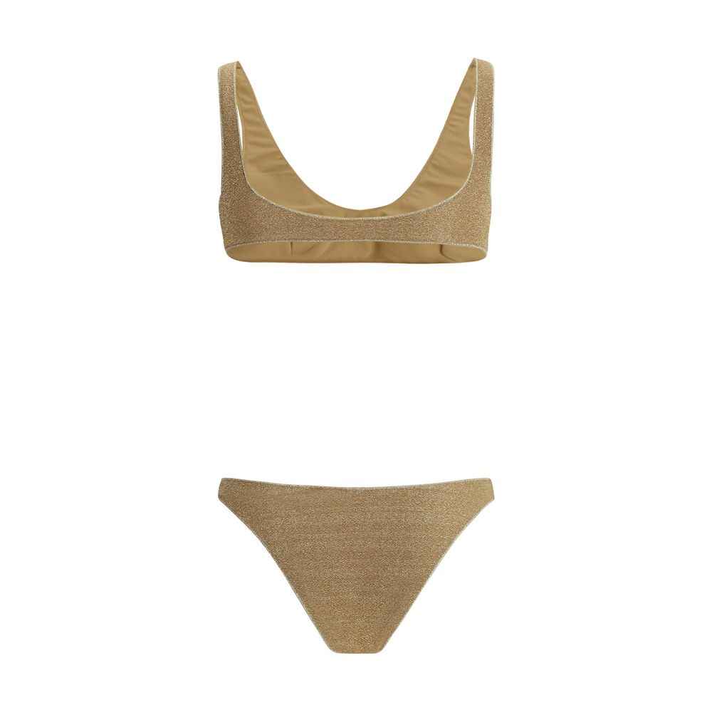 Oséree Gold Polyamide Bikini