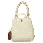 Desigual White Polyurethane Women Backpack