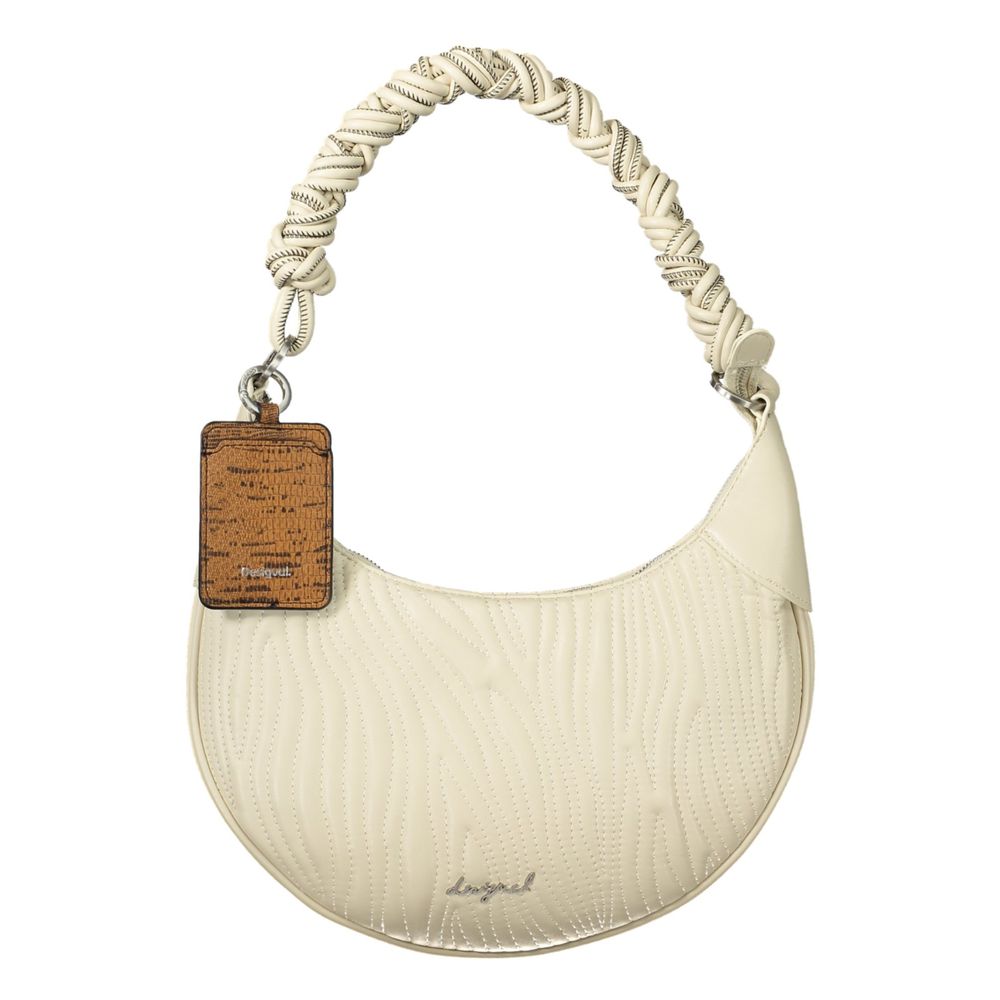 Desigual Bianco Poliuretano Women Handbag