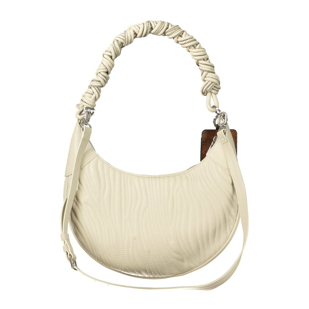 Desigual Bianco Poliuretano Women Handbag